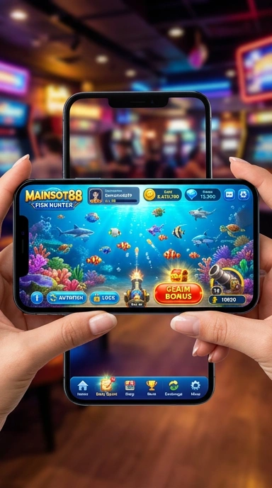 Tampilan aplikasi mainslot88 yang sederhana dan menarik.
